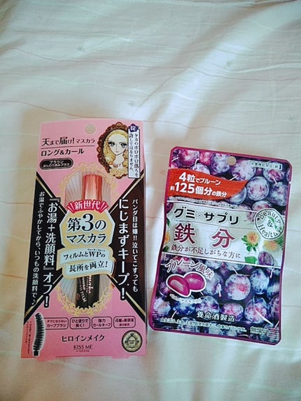 ロング&カールマスカラ アドバンストフィルム/ヒロインメイク/マスカラを使ったクチコミ(1枚目)