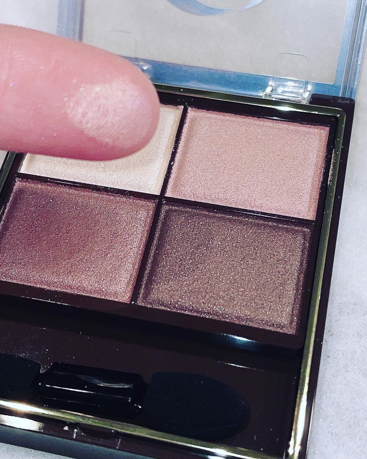 スキニーリッチシャドウ/excel/アイシャドウパレットを使ったクチコミ(5枚目)