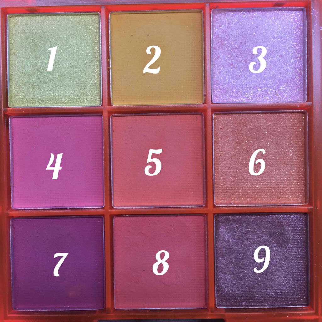 UR GLAM BLOOMING EYE COLOR PALETTE/U R GLAM/アイシャドウパレットを使ったクチコミ(2枚目)