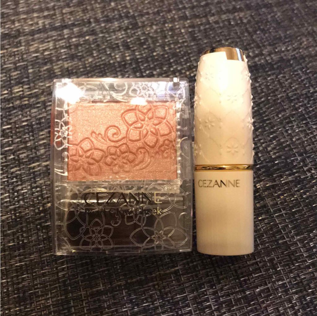 パールグロウチーク/CEZANNE/パウダーチークを使ったクチコミ（1枚目）