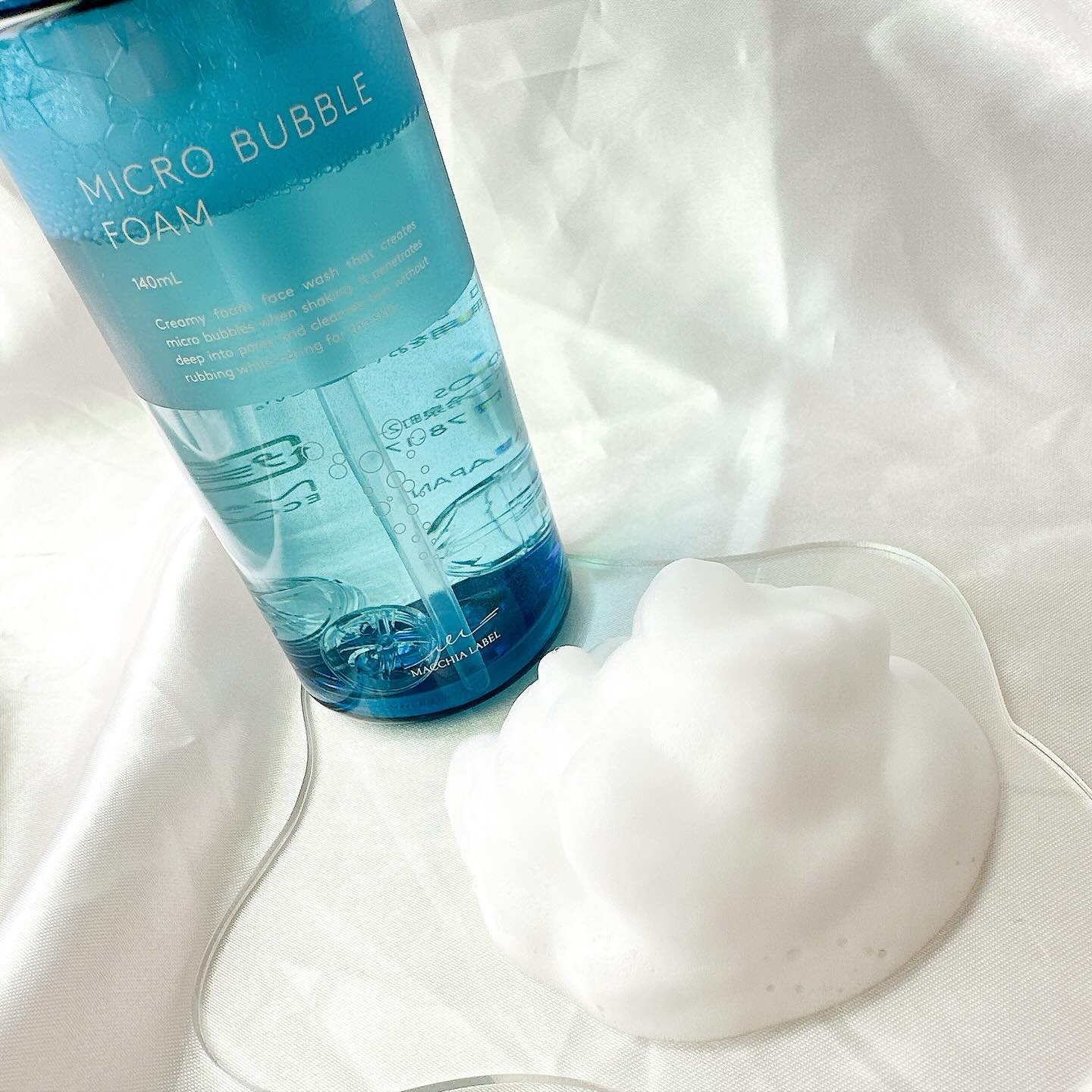 マイクロバブルフォームａ/Macchia Label/泡洗顔を使ったクチコミ（2枚目）