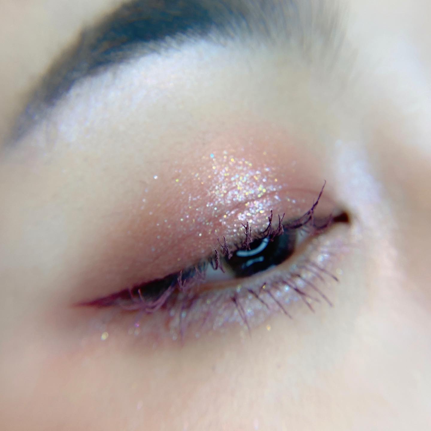 カラーアクセント マスカラ PU100 アクセントモーヴ/Visée/マスカラを使ったクチコミ（3枚目）