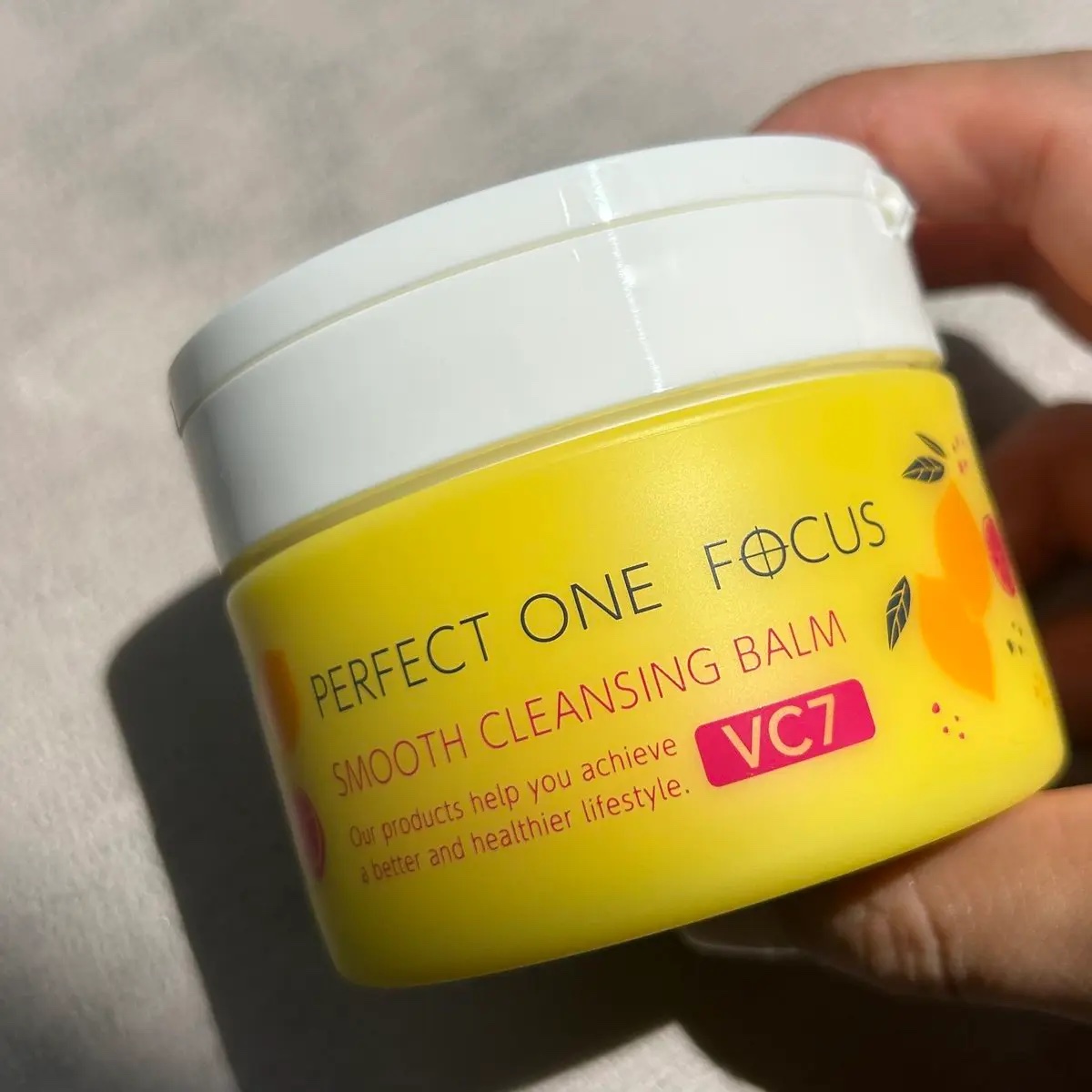 PERFECT ONE  FOCUS スムースクレンジングバーム VC7のクチコミ「2023年の秋のメガ割で
単体1億円以上売れてた！
パーフェクトワンフォーカスの
クレンジング.....」（1枚目）