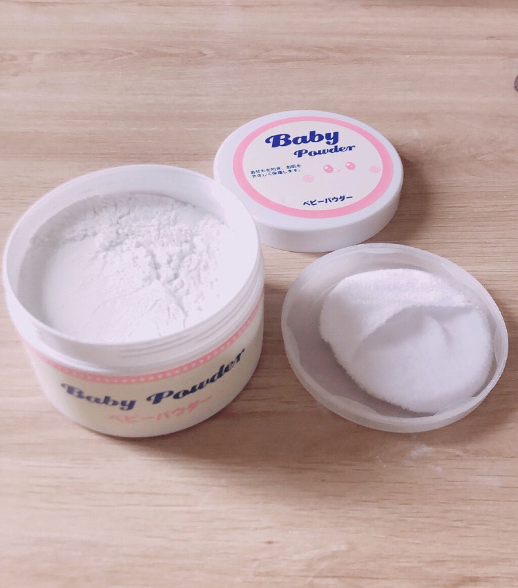 ベビーパウダー/セリア/ボディパウダーを使ったクチコミ(2枚目)