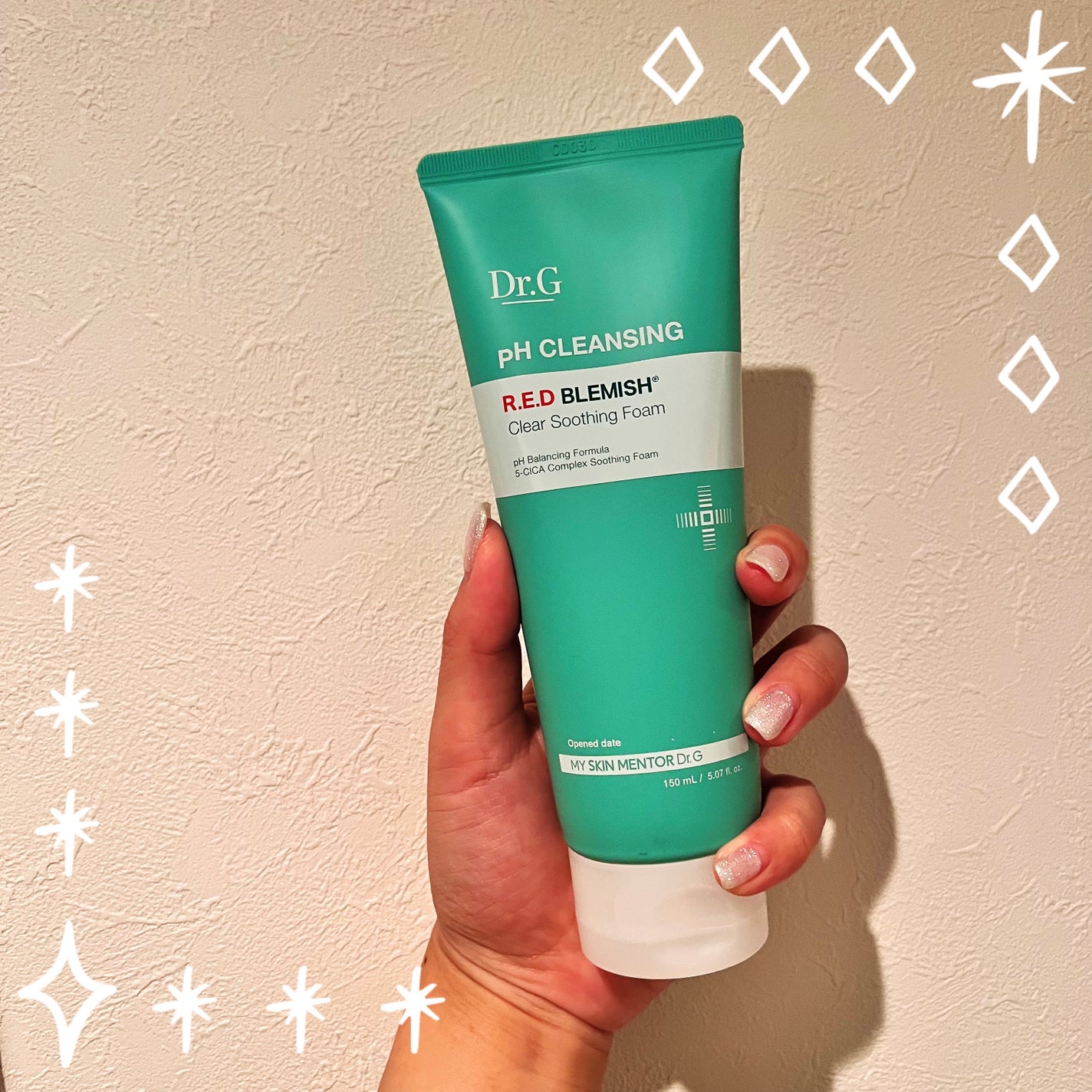 弱酸性レッドブレミッシュクリアスージングフォーム/Dr.G/洗顔フォームを使ったクチコミ(1枚目)