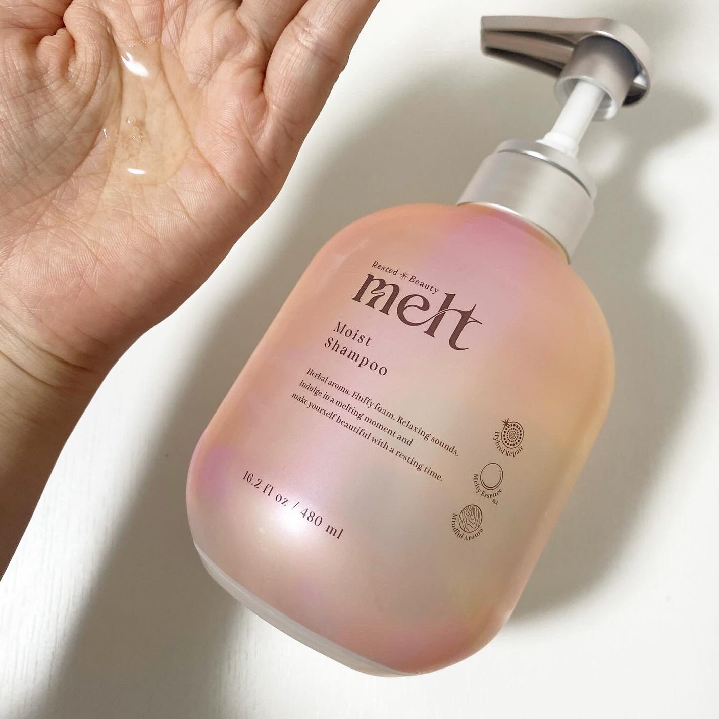 メルト モイストシャンプー/トリートメント/melt/市販シャンプーを使ったクチコミ(2枚目)