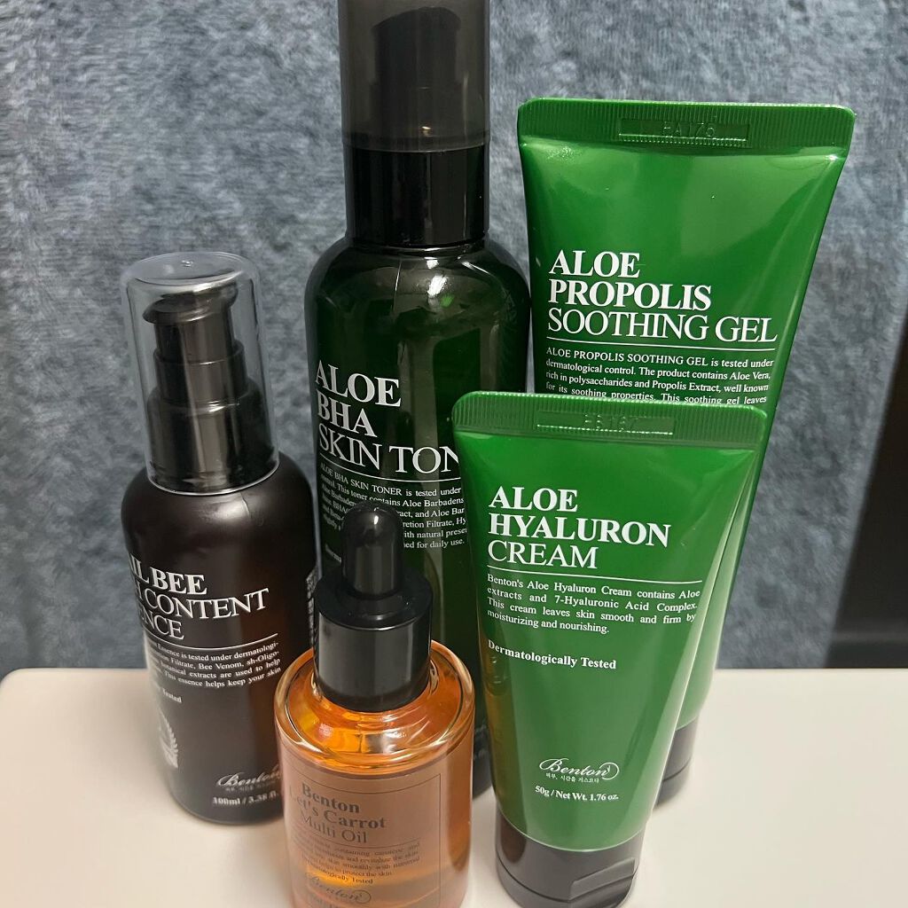 アロエBHAトナー, 200ml/BENTON/化粧水を使ったクチコミ(9枚目)