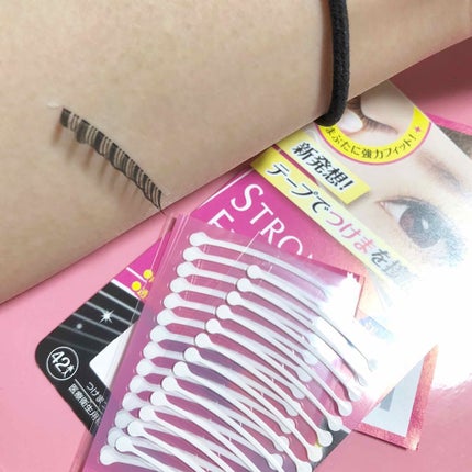 ストロングアイラッシュテープ/STYLE+NOBLE/二重まぶた用アイテムを使ったクチコミ(4枚目)