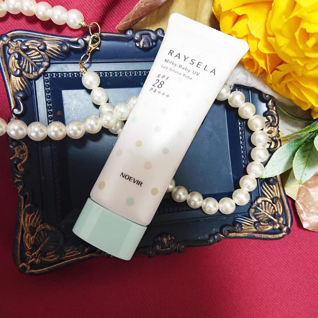 レイセラ ミルキーベビー UV/ノエビア/日焼け止めミルクを使ったクチコミ（2枚目）