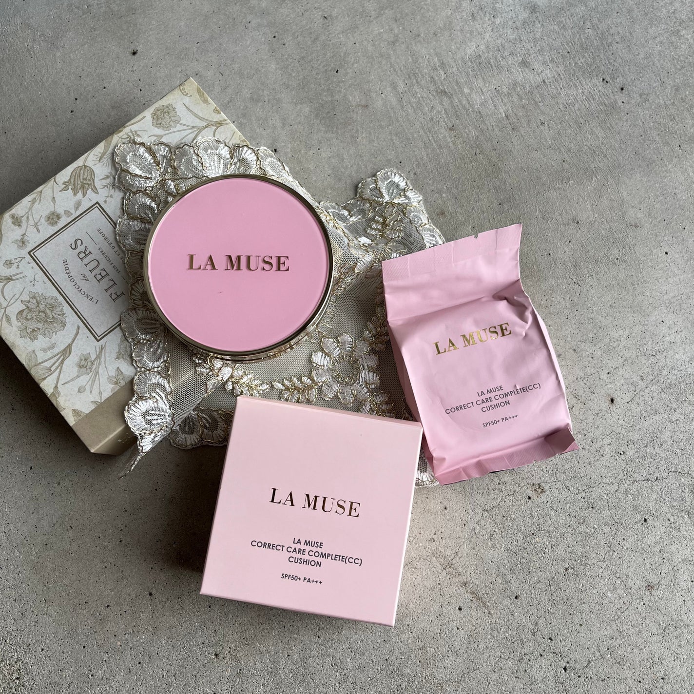 CORRECT CARE COMPLETE CC CUSHION/ラミューズ/クッションファンデーションを使ったクチコミ(1枚目)