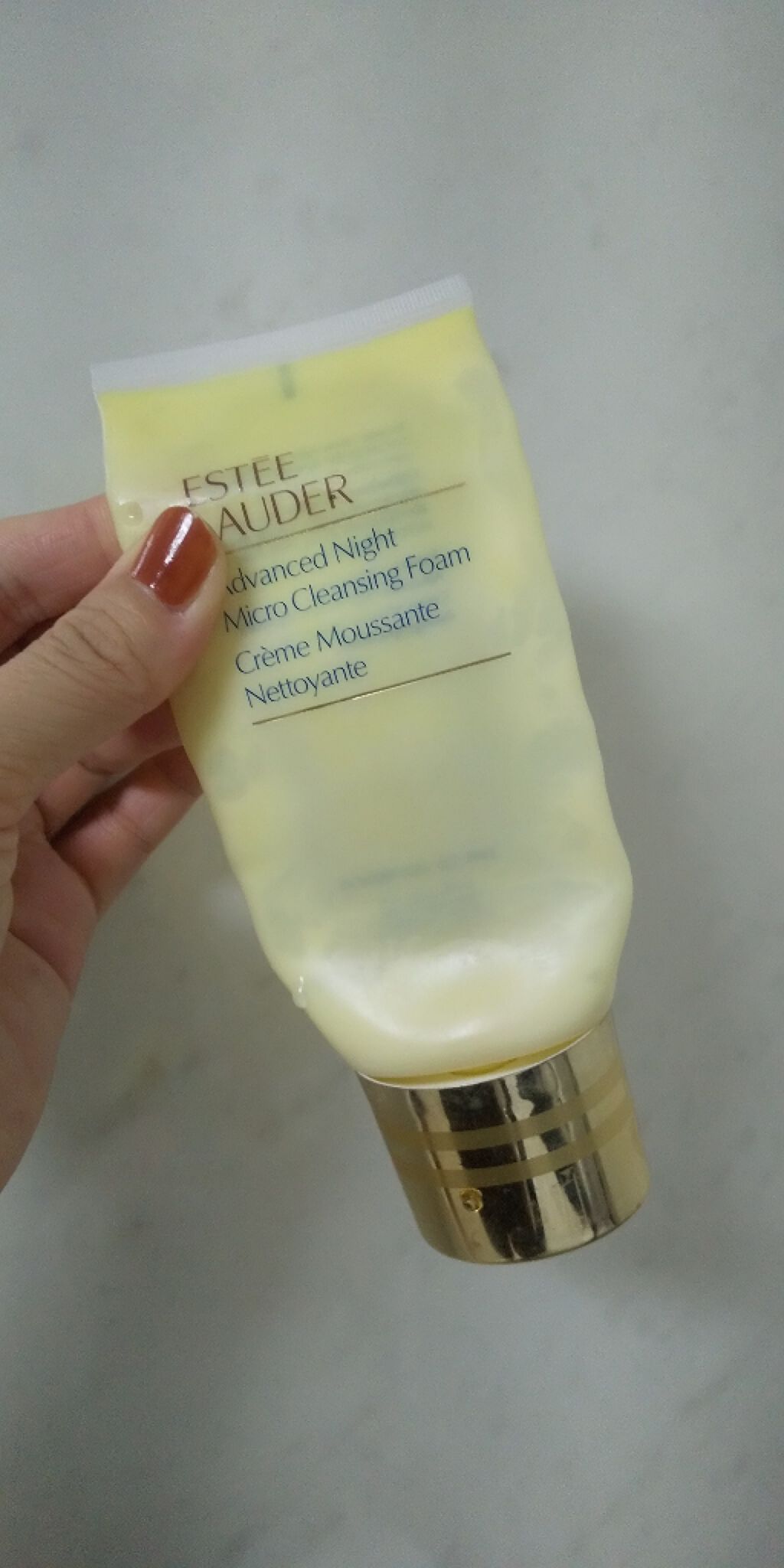 アドバンス ナイト マイクロ クレンジング フォーム/ESTEE LAUDER/クレンジングクリームを使ったクチコミ(1枚目)
