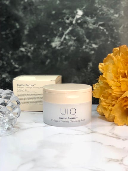 バイオームバリアコラーゲンファーミングクレンジングバーム/UIQ/クレンジングバームを使ったクチコミ(1枚目)