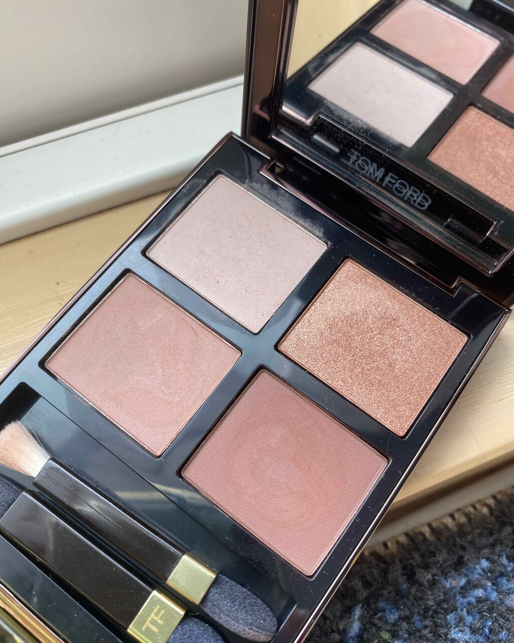 アイ カラー クォード/TOM FORD BEAUTY/アイシャドウパレットを使ったクチコミ（2枚目）