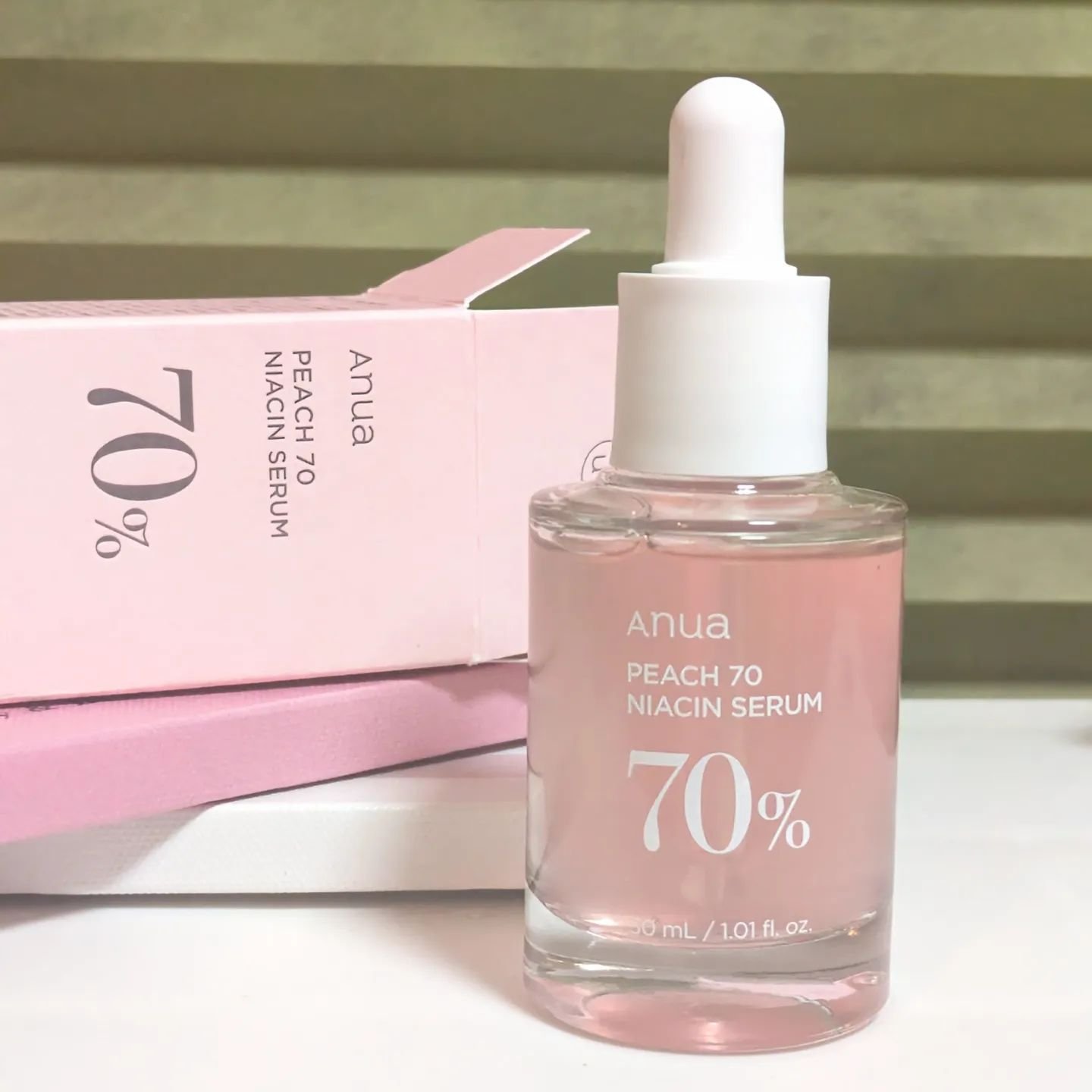 桃70%ナイアシンセラム/Anua/美容液を使ったクチコミ（1枚目）