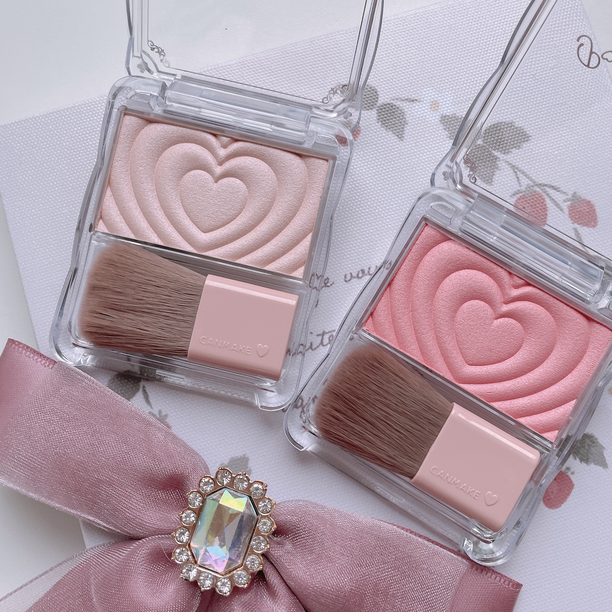 パウダーチークス/キャンメイク/パウダーチークを使ったクチコミ（2枚目）