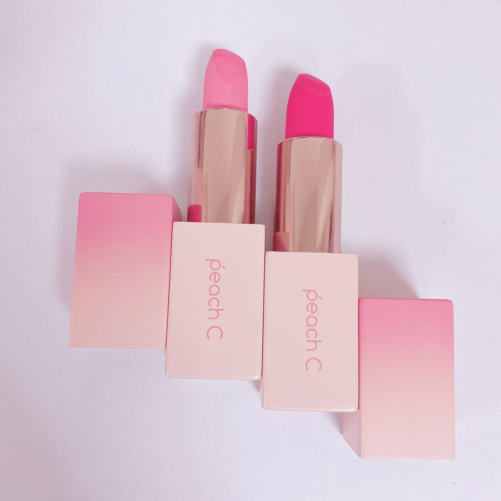 Easy Matte Lipstick ブロッサムエディション/Peach C/口紅を使ったクチコミ（2枚目）