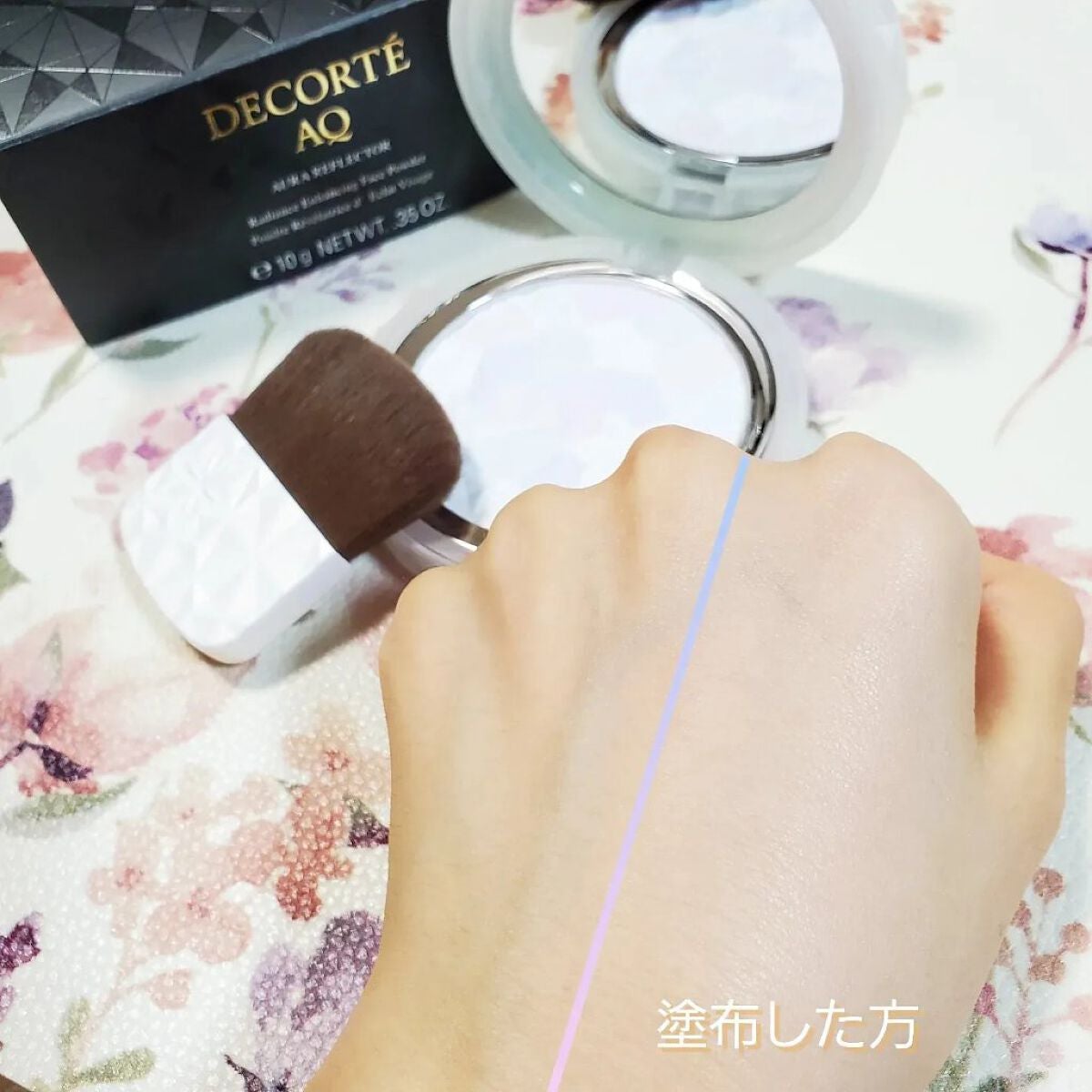 AQ オーラ リフレクター/DECORTÉ/プレストパウダーを使ったクチコミ(5枚目)