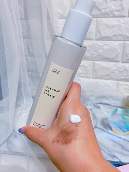 クレンズ ミー ソフトリー ミルククレンザー/SIORIS/ミルククレンジングを使ったクチコミ(3枚目)