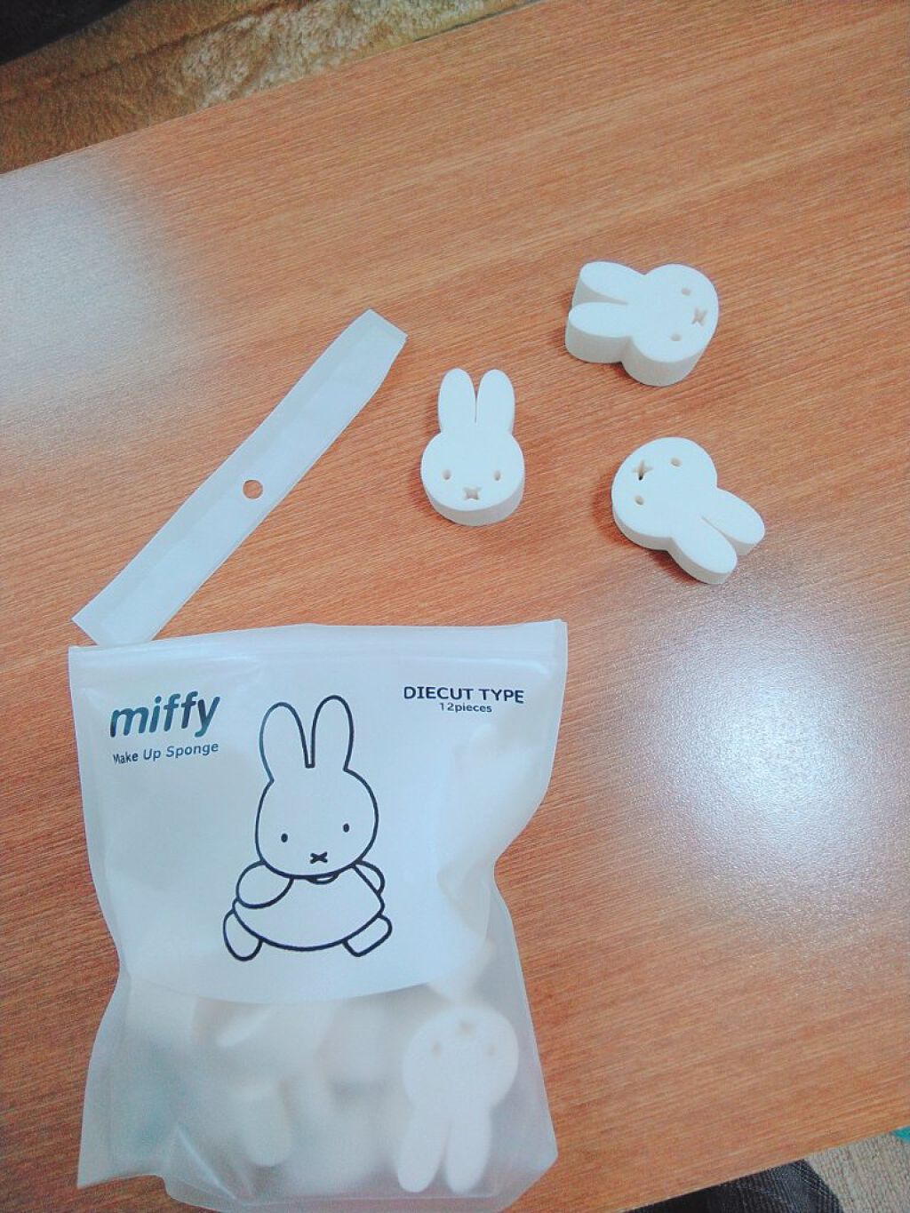 ダイカット前髪クリップ/miffy/ヘアアクセサリーを使ったクチコミ（3枚目）