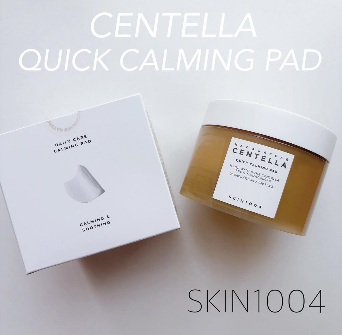 センテラ クイックカーミングパッド/SKIN1004/トナーパッドを使ったクチコミ（1枚目）