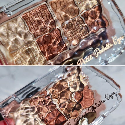 プティパレットアイズ/キャンメイク/パウダーアイシャドウを使ったクチコミ(6枚目)