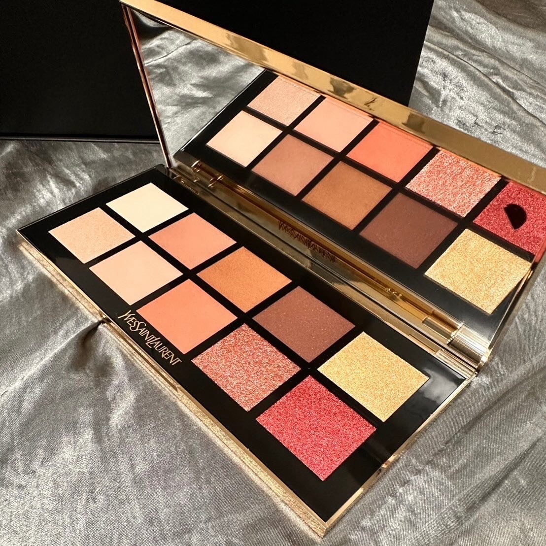 クチュール カラー クラッチ #5 デザート ヌード/YVES SAINT LAURENT BEAUTE/アイシャドウパレットを使ったクチコミ（2枚目）