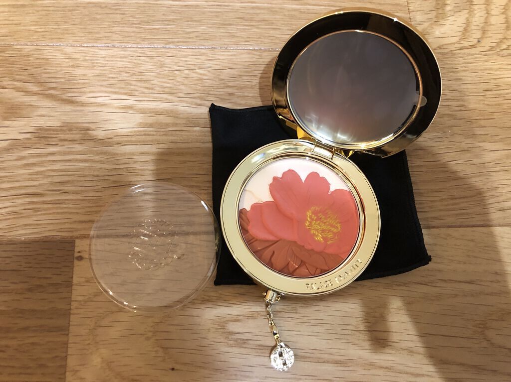 ZEESEAｘ正宮御品　「盛唐酔夢」シリーズ　丹酔金箔　牡丹チークシャッドパレット/ZEESEA/パウダーチークを使ったクチコミ（2枚目）