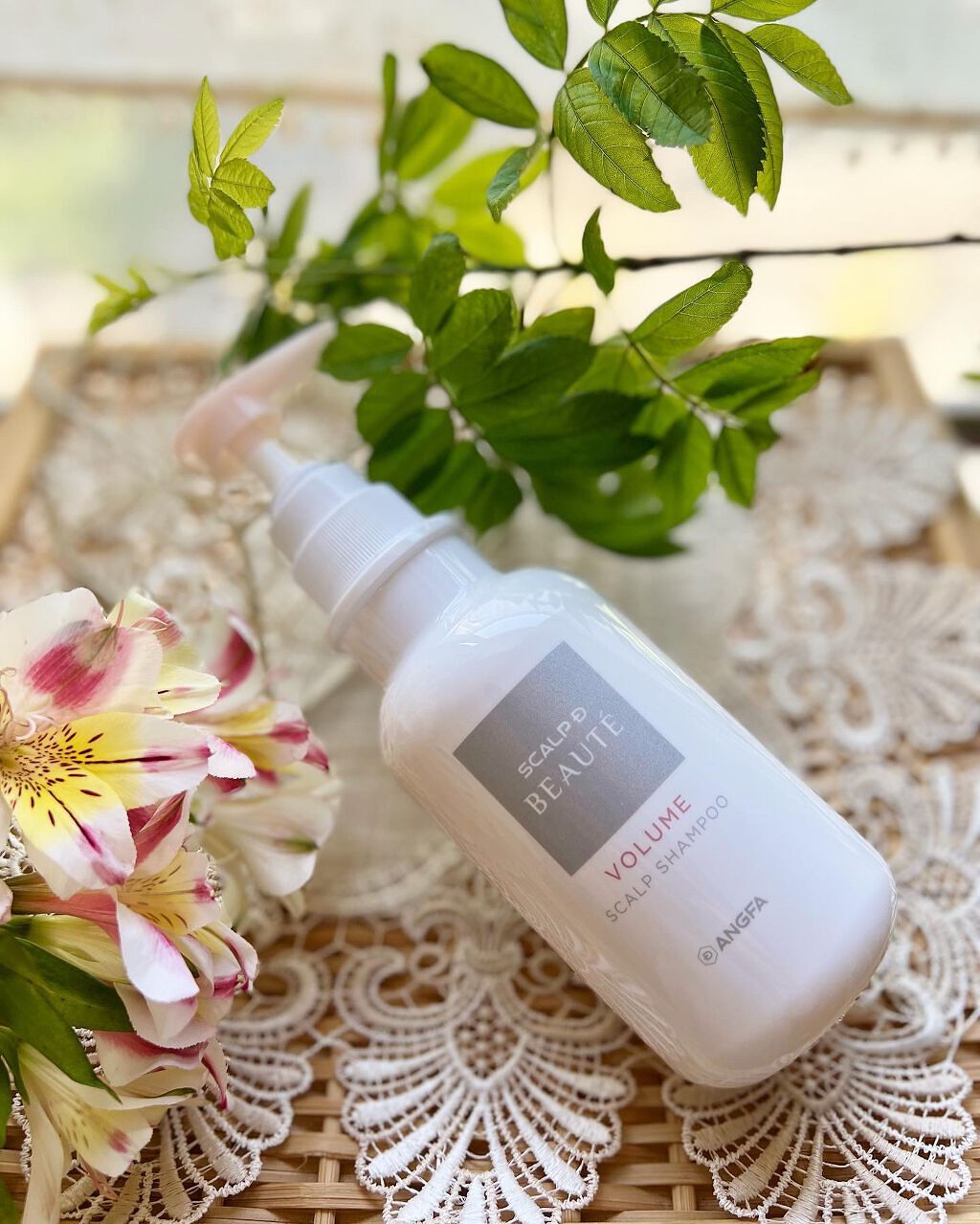 スカルプD ボーテ 薬用スカルプシャンプー （ボリューム）／薬用トリートメントパック （ボリューム） シャンプー350ml/アンファー(スカルプD)/市販シャンプーを使ったクチコミ（1枚目）