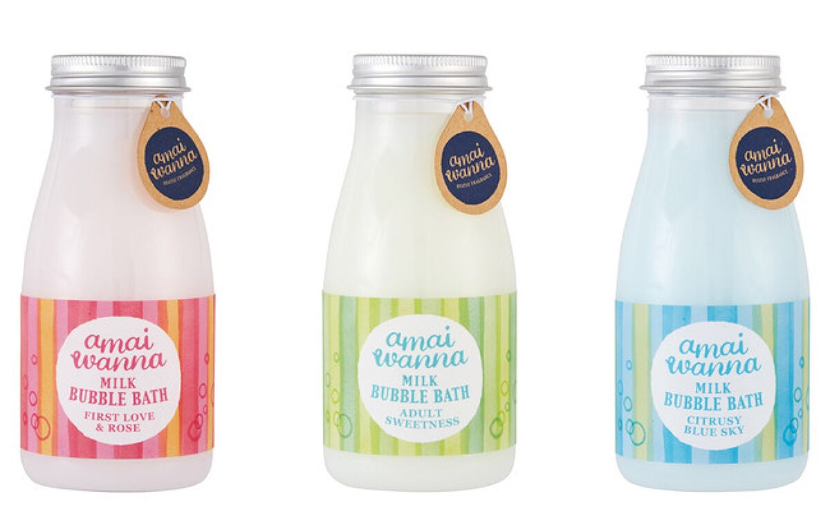 アマイワナ ミルクバブルバス グローバル プロダクト プランニング