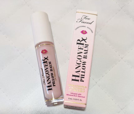 ~トゥー フェイスド ハングオーバー~ ピロー バーム リップ トリートメント/Too Faced/リップ美容液を使ったクチコミ(3枚目)
