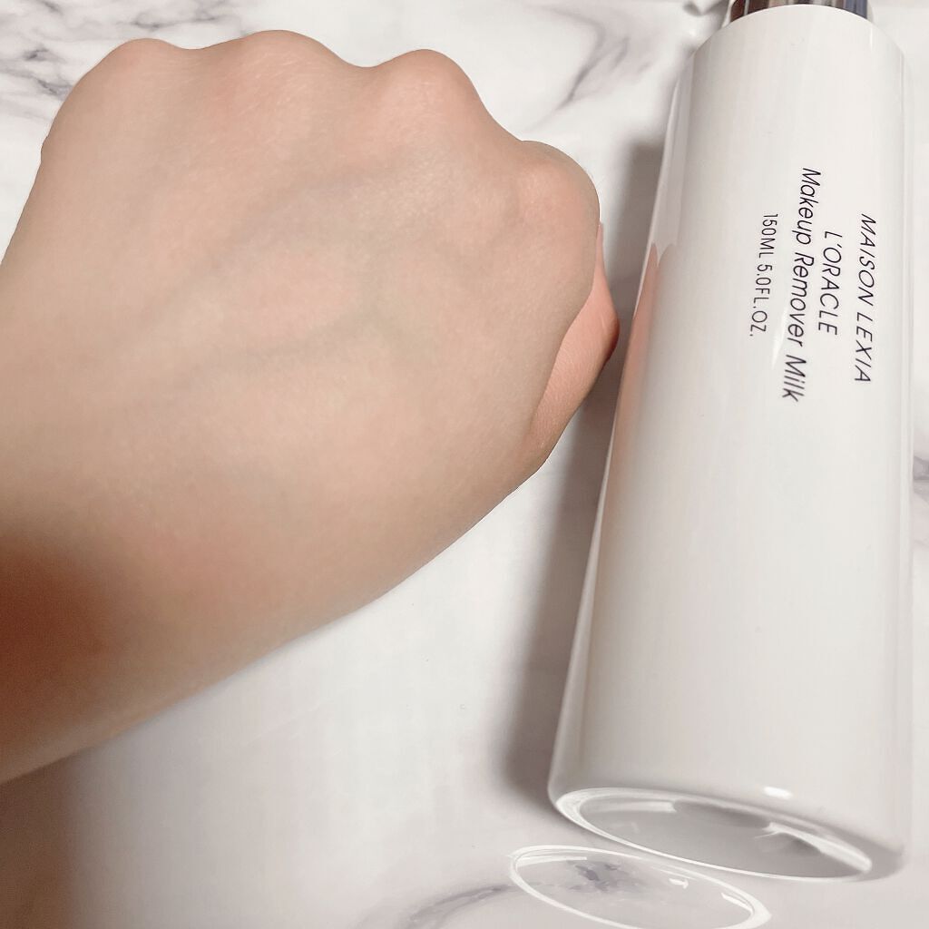 オラクル メイクアップ リムーバー ミルク/MAISON LEXIA/ミルククレンジングを使ったクチコミ(4枚目)