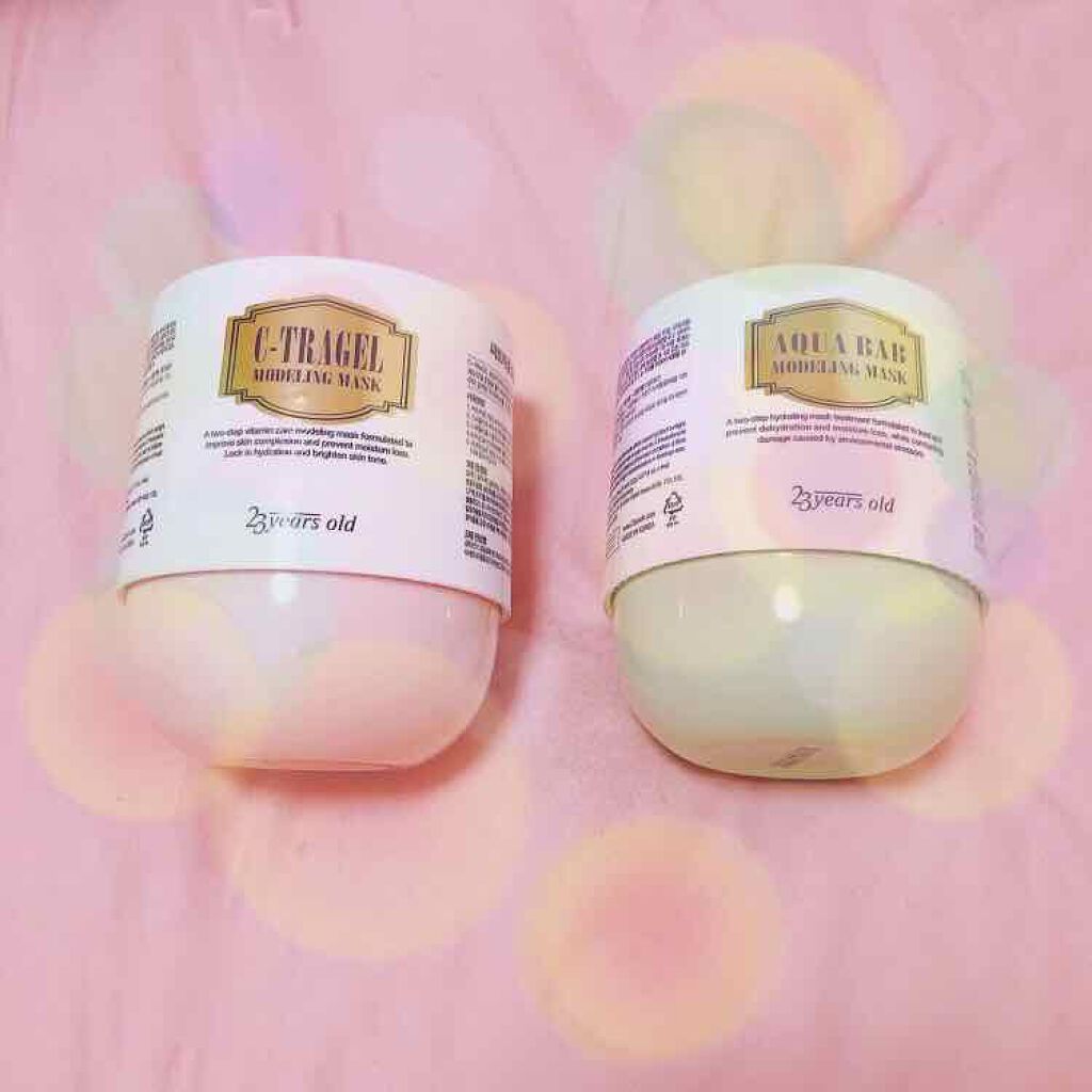 アクアバムモデリングマスク/23years old/洗い流すパック・マスクを使ったクチコミ(1枚目)