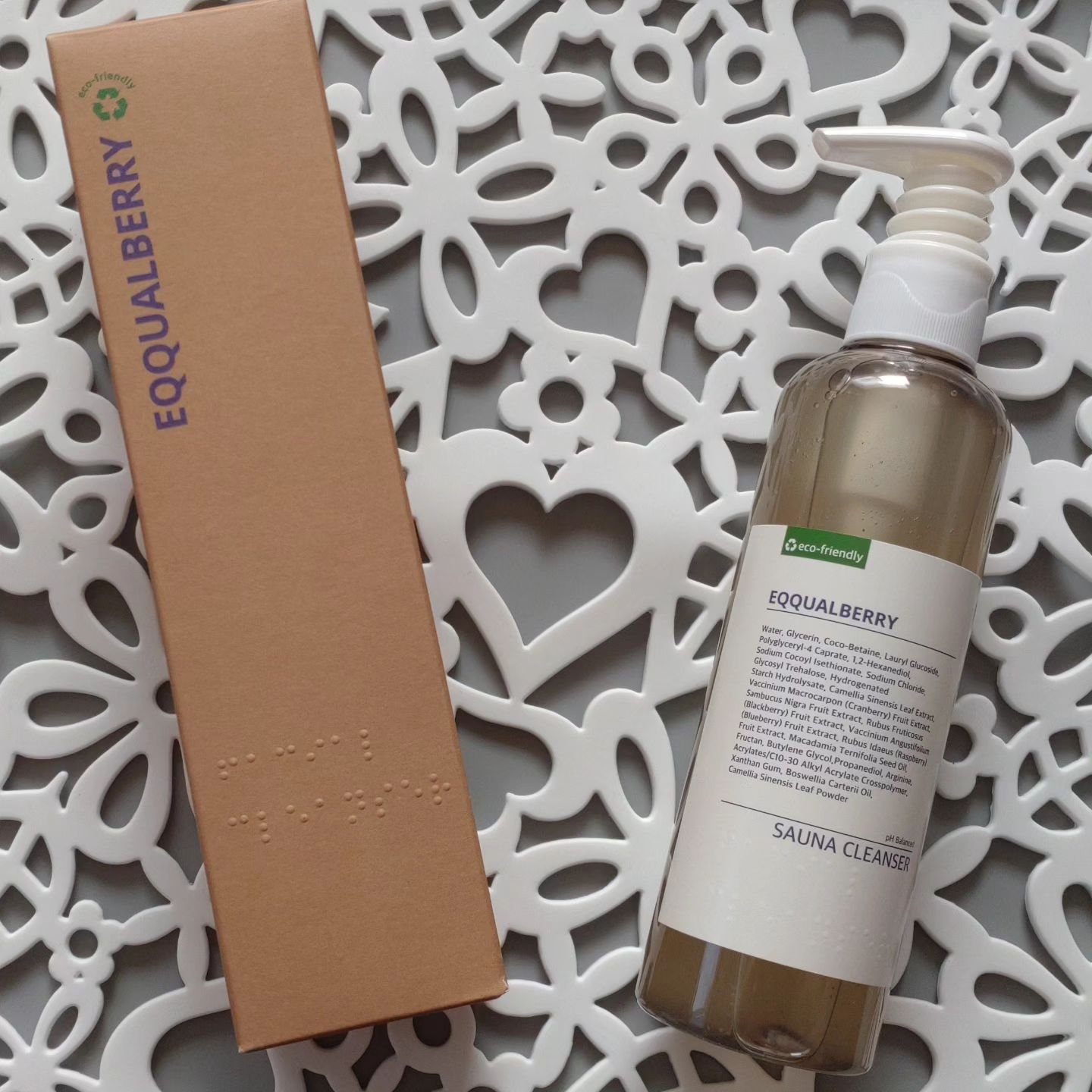 サウナクレンザー/イクォルベリー/クレンジングジェルを使ったクチコミ（1枚目）