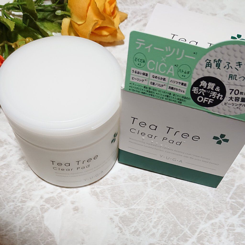 ティーツリークリアパッド/ユーガ/トナーパッドを使ったクチコミ（3枚目）