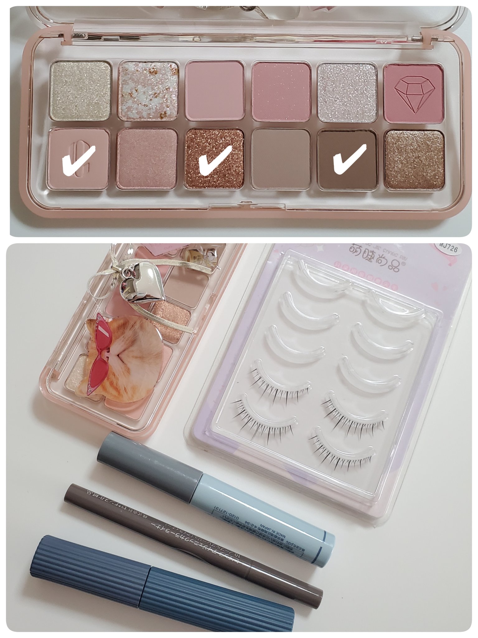 アイジェニックカラーライナー/CEZANNE/アイライナーを使ったクチコミ（2枚目）