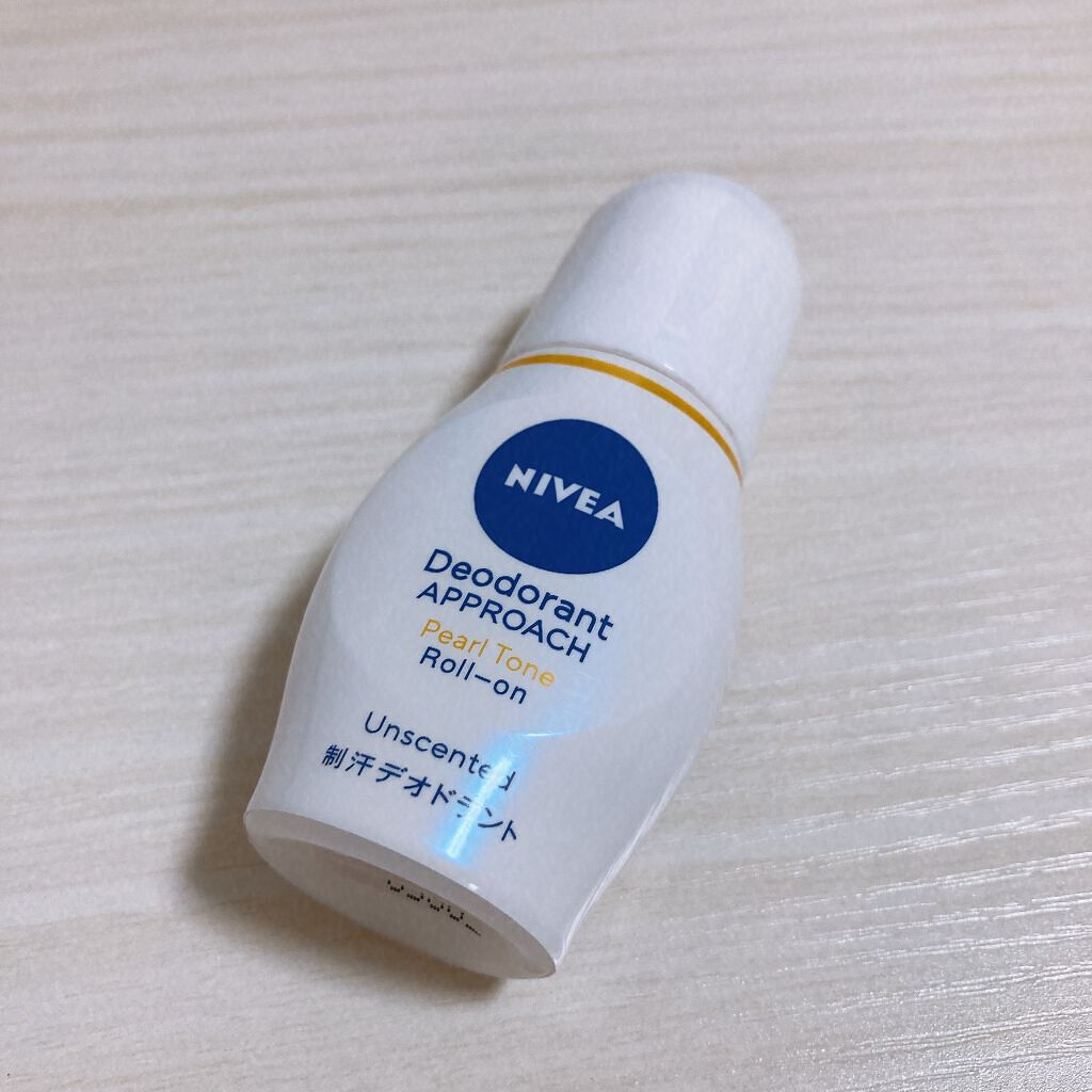 試してみた】ニベア デオドラント アプローチ パールトーン 無香料