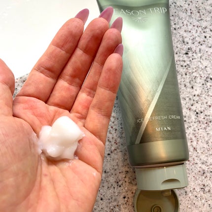 シーズントリップ アイスリフレッシュクリーム/ミアンビューティー/頭皮クレンジングを使ったクチコミ(1枚目)