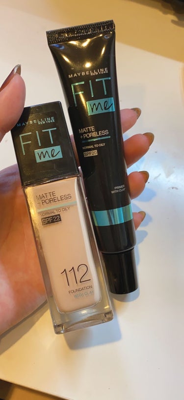 フィットミー リキッドファンデーション R/MAYBELLINE NEW YORK/リキッドファンデーションを使ったクチコミ（1枚目）