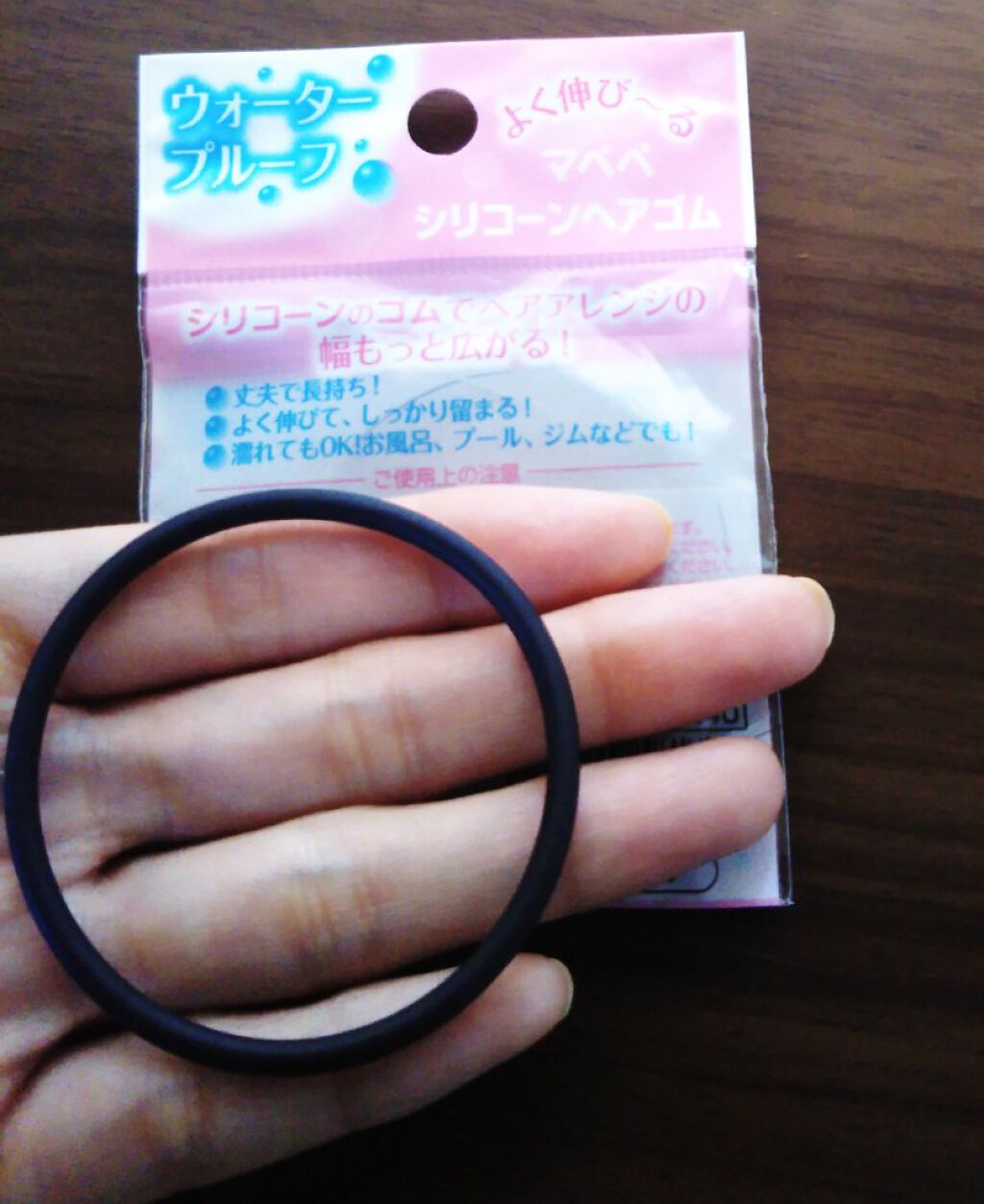 シリコンヘアゴム/マペペ/ヘアアクセサリーを使ったクチコミ（2枚目）