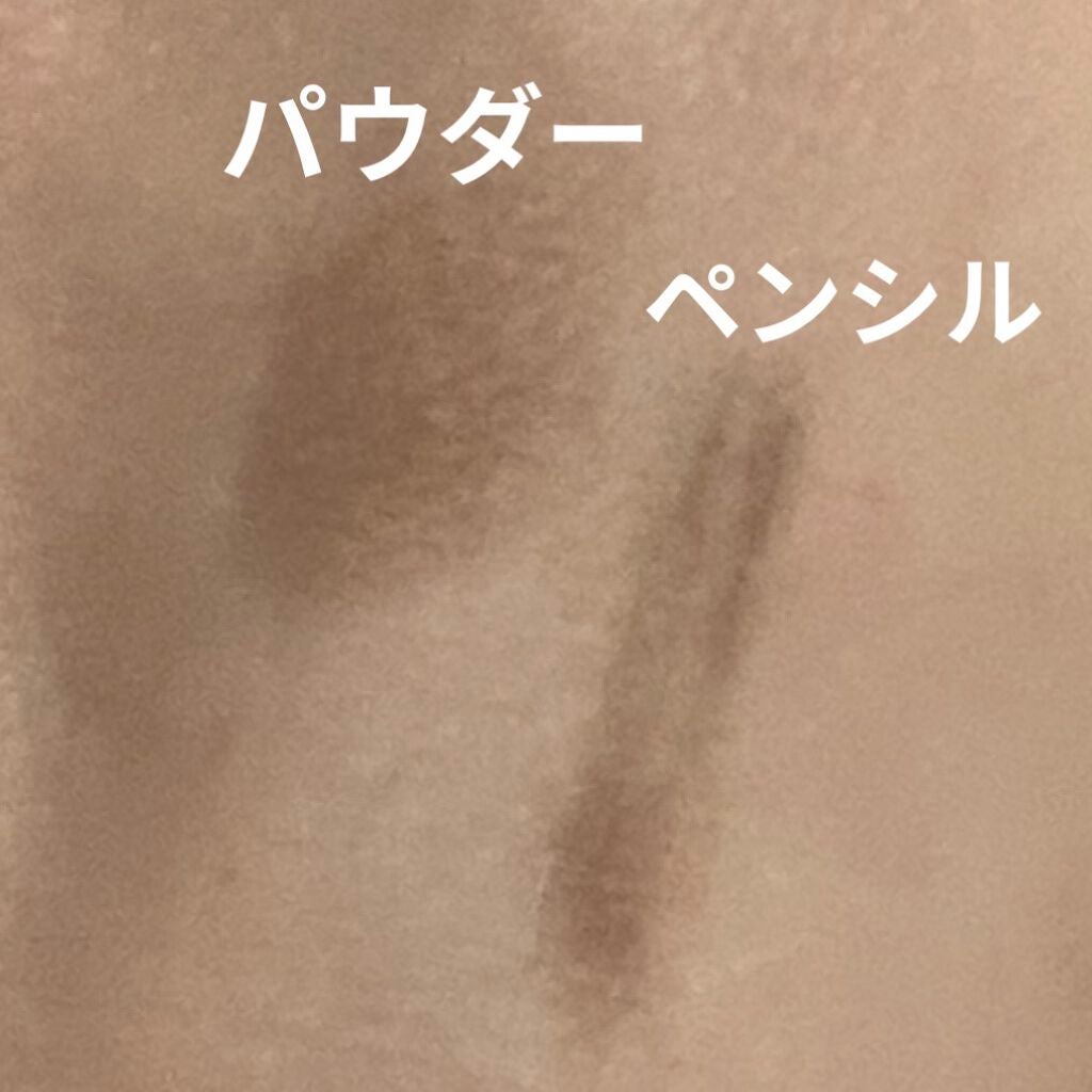 Wアイブロウ ペンシル&パウダー/media/パウダーアイブロウを使ったクチコミ(2枚目)