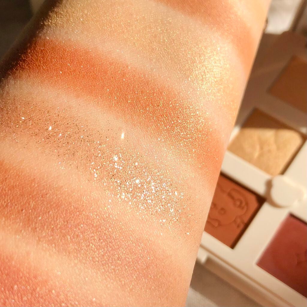 Love Bear 9色 アイシャドウパレット/FlowerKnows/アイシャドウパレットを使ったクチコミ(6枚目)