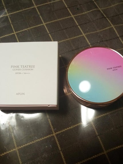 ピンクティーツリーカバークッション/APLIN/クッションファンデーションを使ったクチコミ(1枚目)