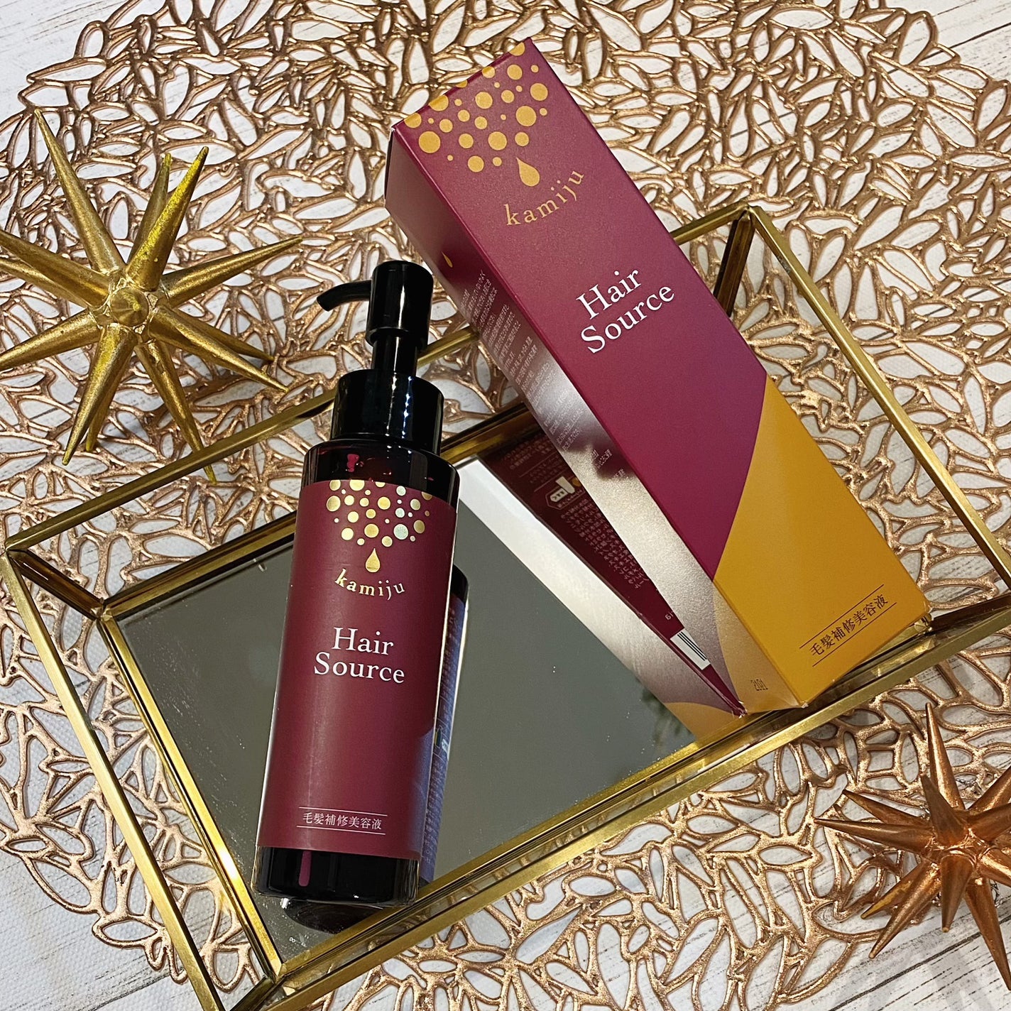 kamiju(カミージュ)ヘアソース/kamiju/洗い流すヘアトリートメントを使ったクチコミ(2枚目)