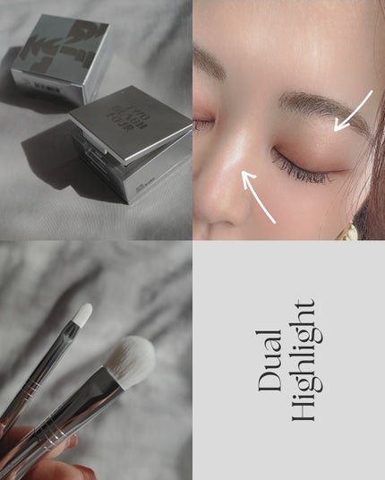 ストロビングフェイスキューブ/TWO SLASH FOUR/ハイライトを使ったクチコミ(2枚目)