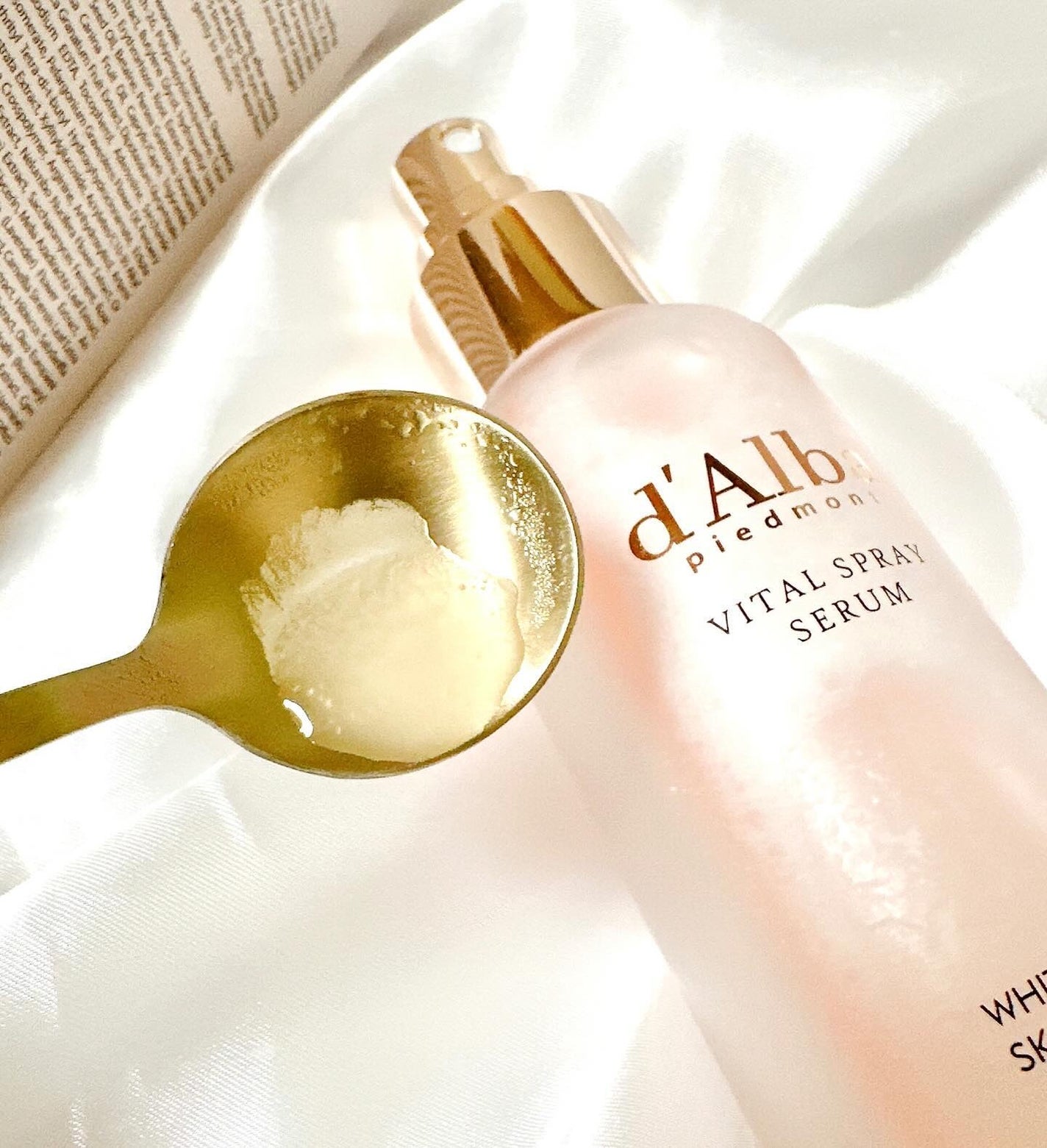 ダルバ ホワイトトリュフバイタルスプレーセラム/ダルバ/ミスト状化粧水を使ったクチコミ(3枚目)