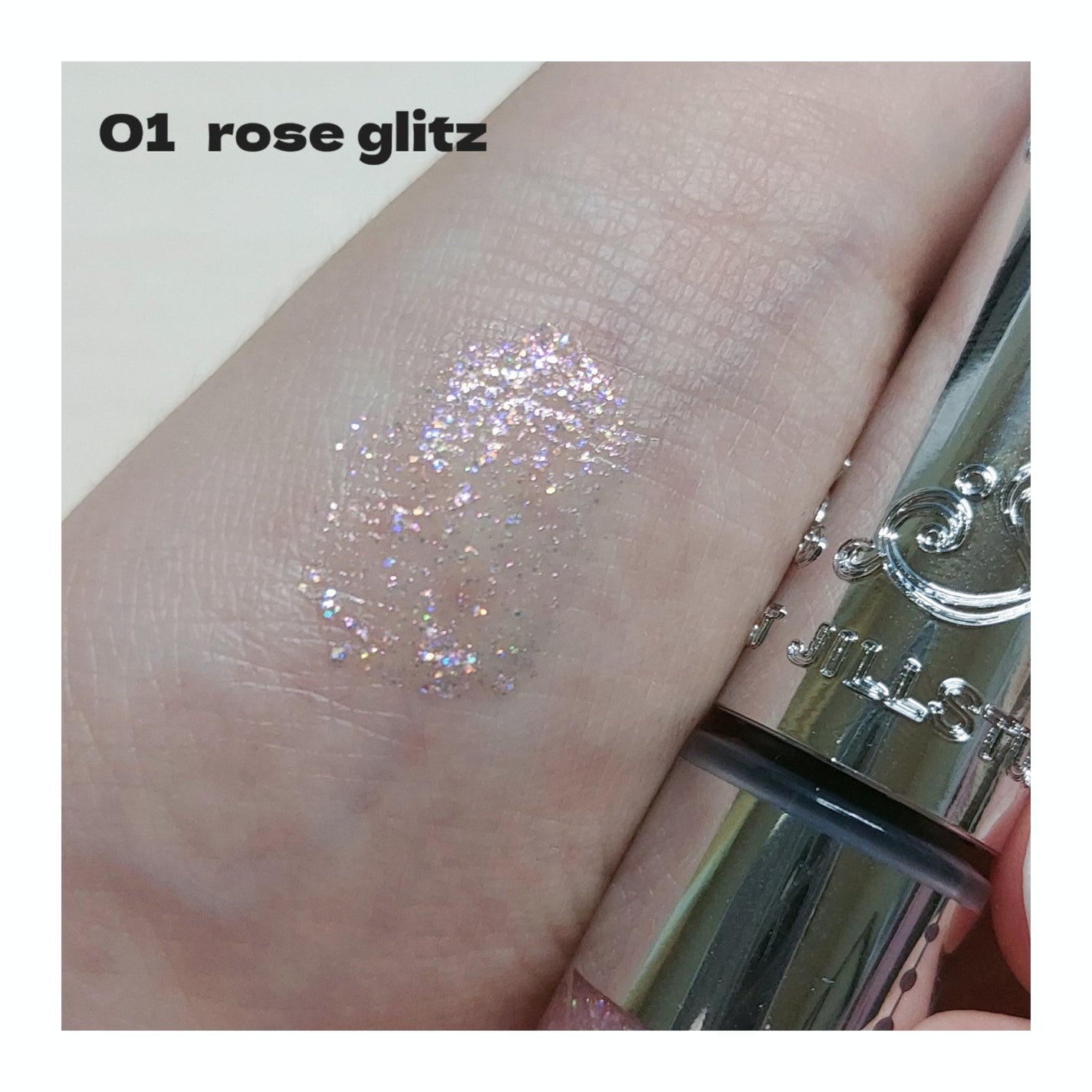 ジルスチュアート アイダイヤモンド グリマー/JILL STUART/グリッターを使ったクチコミ(2枚目)