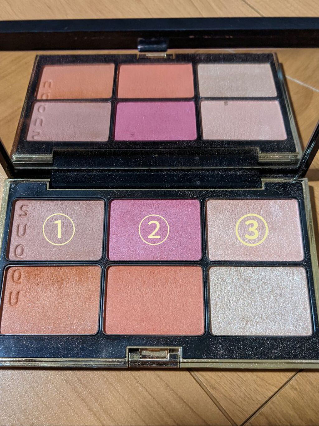 パウダー ブラッシュ コンパクト/SUQQU/パウダーチークを使ったクチコミ（3枚目）