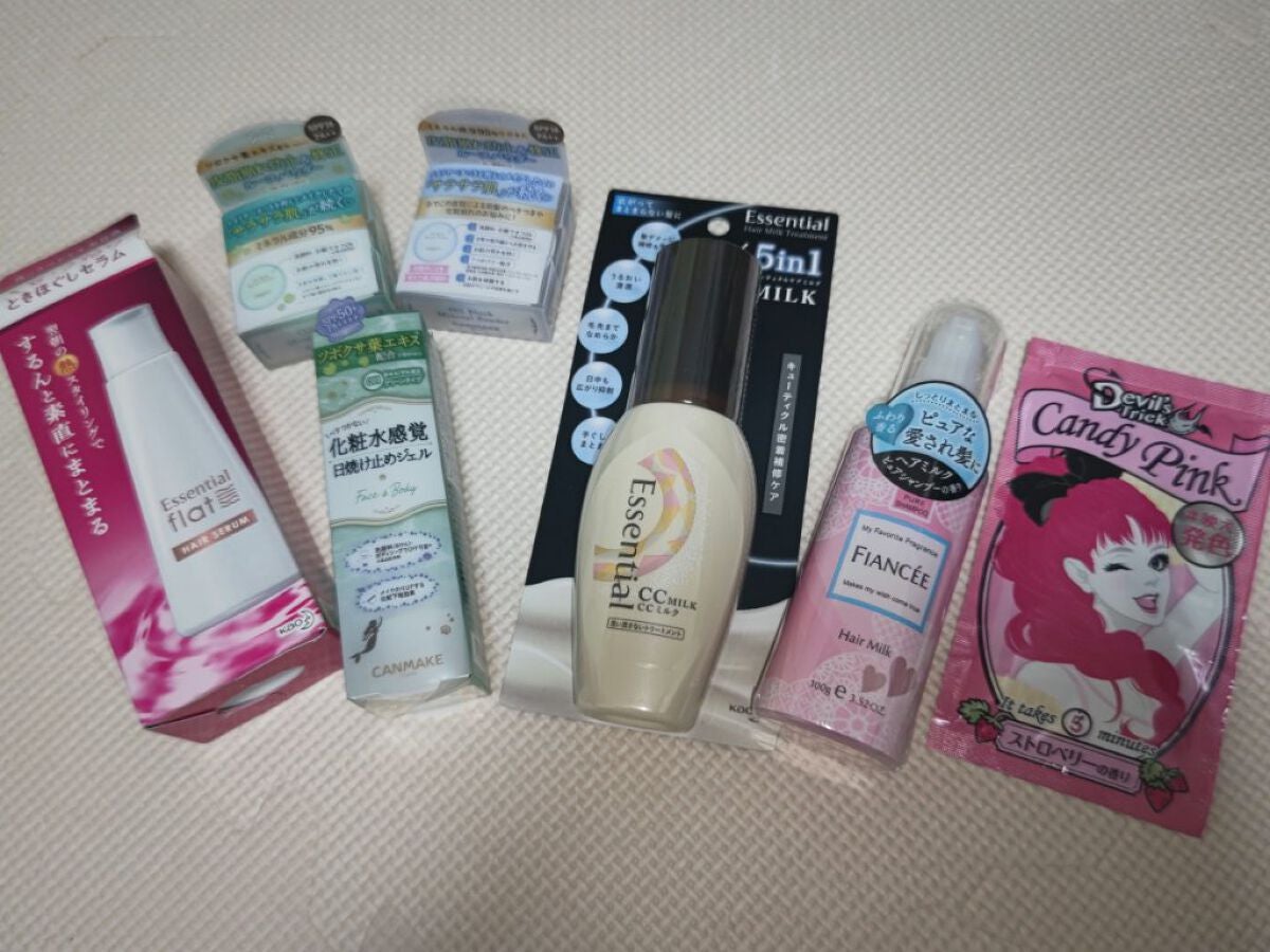 マーメイドスキンジェルUV/キャンメイク/日焼け止めジェルを使ったクチコミ(1枚目)