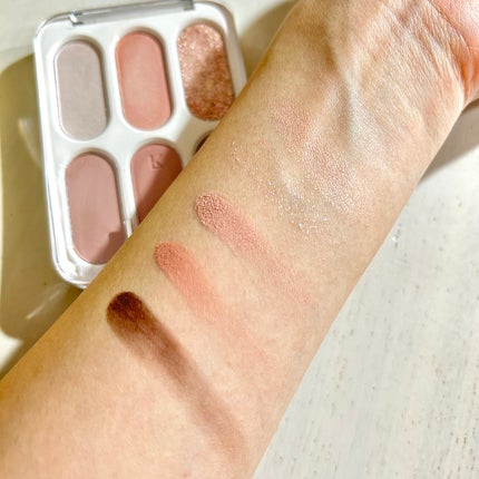 フォーエバー6アイパレット/Laka/アイシャドウパレットを使ったクチコミ(2枚目)