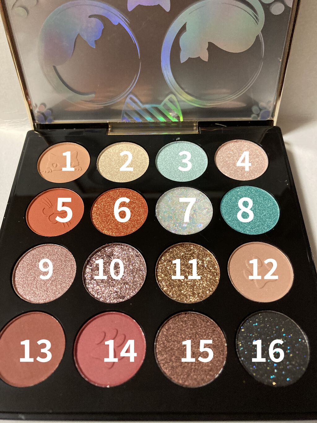 イメージ「マヤ」 アイシャドウパレット/ZEESEA/アイシャドウパレットを使ったクチコミ（3枚目）